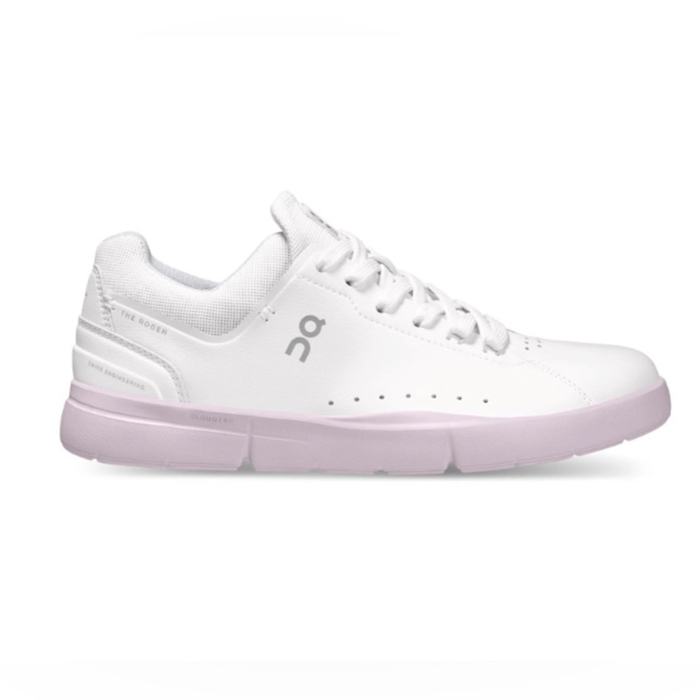 ON Cloud Women’s "Roger Advantage" Sneakers Tennis Shoes White/Pink US 9